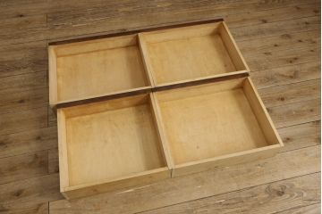 中古　北海道民芸家具　希少　絶版品!品のある佇まいが魅力的な高山式ライティングビューロー(簿記机、在宅ワーク、在宅用ワークデスク、引き出し、チェスト)(R-048293)