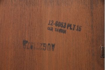 アメリカヴィンテージ　ETHAN ALLEN(イーセンアーレン)　重厚な落ち着いた雰囲気が魅力的なエクステンションテーブル(ダイニングテーブル、ビンテージ)(R-048302)