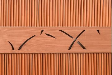 和製アンティーク　透かし彫りが上品!風情漂う空間作りにおすすめの御簾戸4枚セット(建具、簾戸、簀戸、葭戸、夏障子、すど、葦戸)(R-048317)
