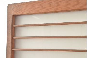 アンティーク建具　素朴な佇まいがレトロさを演出する木製扉(ドア、建具)(R-048325)