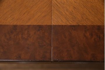 中古　DREXEL HERITAGE(ドレクセルヘリテイジ)　FRANCESCA(フランチェスカ)シリーズ　優美な佇まいのダイニングテーブル(エクステンションテーブル)(定価約65万円)(R-048326)