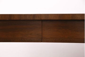 中古　DREXEL HERITAGE(ドレクセルヘリテイジ)　FRANCESCA(フランチェスカ)シリーズ　優美な佇まいのダイニングテーブル(エクステンションテーブル)(定価約65万円)(R-048326)