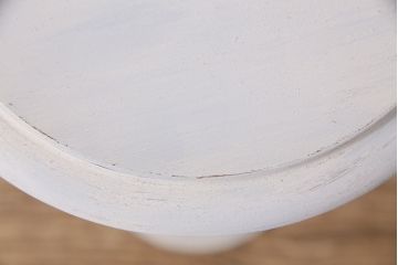 アメリカビンテージ　当店ペイント・リメイク　真鍮　上品なフォルムとアンティークカラーが優雅な雰囲気を高める花台(飾り台)(R-048329)