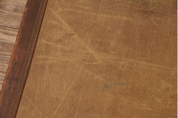 ビンテージ雑貨　収納しながらディスプレイもできる!!格好良いトランク(鞄、カバン、収納、ディスプレイ)(R-048333)