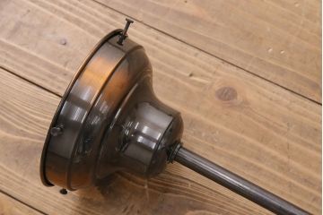 和製アンティーク　大振りサイズ　アジアンテイストにもおすすめ!金属製の飾りがお洒落な天井照明(吊り下げ照明)(R-048337)