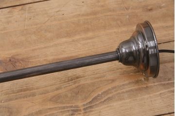 和製アンティーク　大振りサイズ　アジアンテイストにもおすすめ!金属製の飾りがお洒落な天井照明(吊り下げ照明)(R-048337)