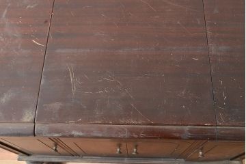 ジャンク品　ビクター　ビクトローラ　VICTROLA No.2　フロア型蓄音機(レコードプレイヤー)(R-048348)