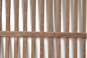 和製アンティーク　古き良き時代の味わいが趣溢れる格子戸2枚セット(玄関戸、引き戸、建具)(R-048350)