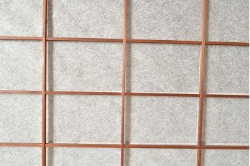 アンティーク建具　腰板ケヤキ材　漆塗り　和の風情たっぷりの両面格子入り障子戸2枚セット(引き戸、建具)(R-048354)