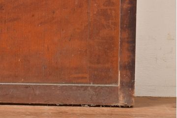 アンティーク建具　昭和初期　落ち着いた和の雰囲気を演出する格子戸2枚セット　(R-048358)