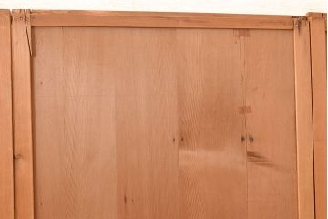 和製アンティーク　温かみのある木の風合いを存分に味わえる舞良戸4枚セット(板戸、帯戸、引き戸、建具)(R-048361)