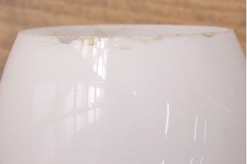 アンティーク照明　昭和初期　ぽてっとしたフォルムと透かしの意匠がお洒落なウォールランプ(壁掛け照明、壁付け照明)(R-048366)