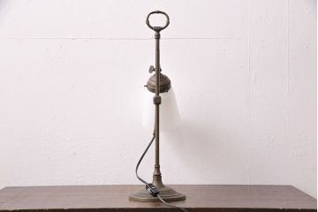 アンティーク照明　大正昭和初期　優雅な雰囲気を醸し出すスタンドライト(卓上照明)(R-048368)
