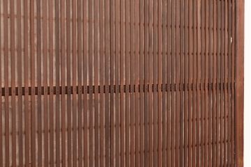 和製アンティーク　和モダンな空間作りにおすすめの裏障子付き格子戸4枚セット(建具、引き戸)(R-048374)