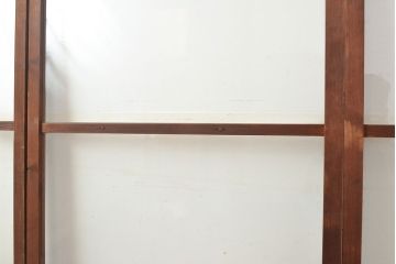 アンティーク建具　ゆらゆらガラスがレトロな趣を演出するガラス戸4枚セット(引き戸、建具)(R-048375)