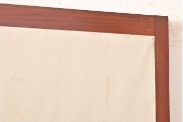 アンティーク建具　組子細工がお洒落な、和の風情たっぷりの障子戸2枚セット(引き戸、建具)(R-048378)