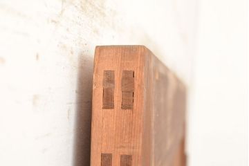 アンティーク建具　秋田杉の一枚板を使った、趣深い扉(ドア、建具)(R-048381)