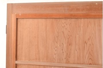 アンティーク建具　秋田杉の一枚板を使った、趣深い扉(ドア、建具)(R-048381)