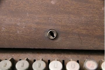 ジャンク品　アメリカアンティーク　アメリカナショナル社製　置いてあるだけで雰囲気が高まるレジスター(ディスプレイ、National)(R-048391)