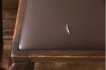 イギリスアンティーク　ウォールナット材　優美な雰囲気のクイーンアンチェア4脚セット(ダイニングチェア、椅子、バラ売り可能)(R-048392)