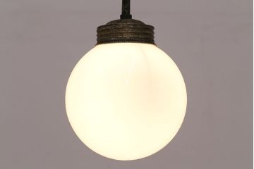 和製アンティーク　シャビーなブラケットが良い雰囲気を作り出す天井照明(吊り下げ照明、ペンダントライト)(R-048415)