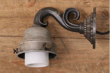 和製アンティーク　和・洋どちらの空間にも合わせやすいデザインの壁付け照明(壁掛け照明、ウォールランプ)(R-048418)