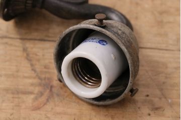 和製アンティーク　和・洋どちらの空間にも合わせやすいデザインの壁付け照明(壁掛け照明、ウォールランプ)(R-048418)