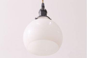 和製アンティーク　シンプルで取り入れやすい小ぶりな天井照明(吊り下げ照明、ペンダントライト)(R-048419)