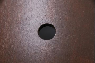 中古　シックな佇まいが魅力的な松本民芸家具の座椅子(座イス)(R-048432)