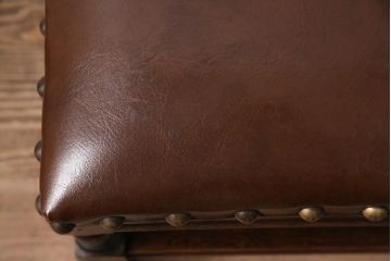 イギリスビンテージ　堂々とした風格を感じるオーク材製のチェア(椅子、ダイニングチェア)(R-048434)