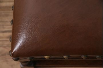 イギリスビンテージ　堂々とした風格を感じるオーク材製のチェア(椅子、ダイニングチェア)(R-048435)