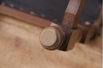 イギリスビンテージ　堂々とした風格を感じるオーク材製のチェア(椅子、ダイニングチェア)(R-048436)