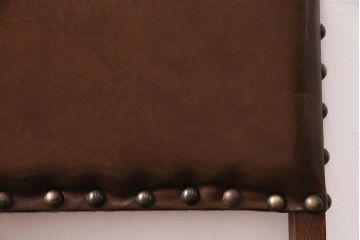 イギリスビンテージ　堂々とした風格を感じるオーク材製のチェア(椅子、ダイニングチェア)(R-048436)