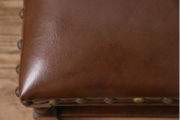 イギリスビンテージ　堂々とした風格を感じるオーク材製のチェア(椅子、ダイニングチェア)(R-048436)