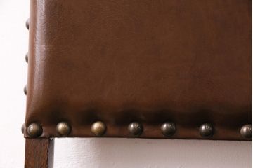 イギリスビンテージ　堂々とした風格を感じるオーク材製のチェア(椅子、ダイニングチェア)(R-048437)
