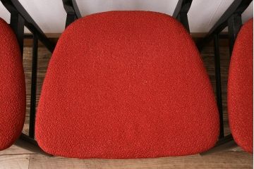 イギリスヴィンテージ　スタイリッシュなチェア4脚セット(ダイニングチェア、椅子、ビンテージ)(R-048438)