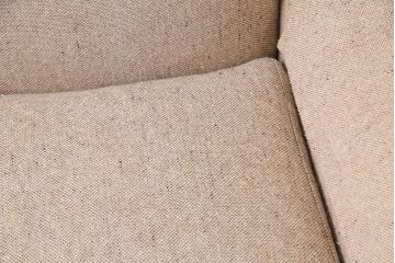 中古　HENREDON(ヘンレドン)　丸みを帯びたデザインが可愛らしい一人掛けソファ(シングル、アームチェア、1Pソファ)(R-048444)