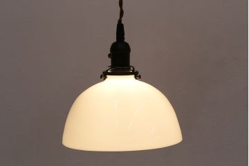 アンティーク照明　昭和初期　レトロな空間におすすめのペンダントライト(天井照明、吊り下げ照明)(R-048460)
