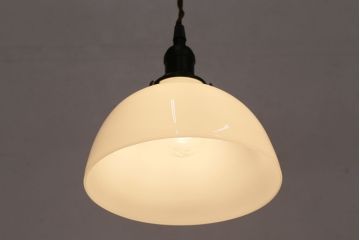 アンティーク照明　昭和初期　レトロな空間におすすめのペンダントライト(天井照明、吊り下げ照明)(R-048460)