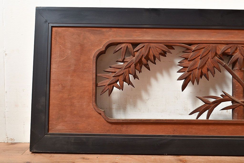 欄間　桜　菊　飾り　置物　住まい　美術品　アンティーク　コレクション 桜 造花 桜満開ラッピング 49×30cm 和室 桜置物 造花 桜 店舗