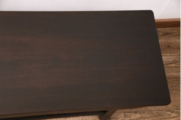 アンティーク家具　落ち着いた色味が味わい深い木製の作業台(ベンチ、テーブル)(R-048486)