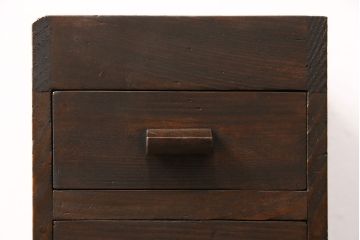 アンティーク家具　杉材　レトロな空間作りに活躍する小引き出し(小物収納)(R-048489)
