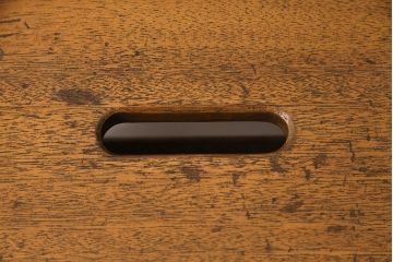 アンティーク家具　収納できる階段が珍しい踏み台(3段、ステップ、飾り棚)(R-048499)