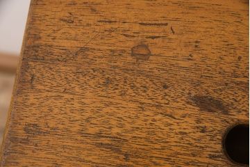 アンティーク家具　収納できる階段が珍しい踏み台(3段、ステップ、飾り棚)(R-048499)