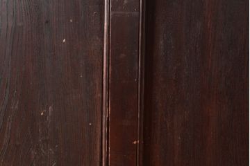 和製アンティーク　前面ヒノキ材・ケヤキ材　サイドボード(ローボード、テレビ台)(R-048508)