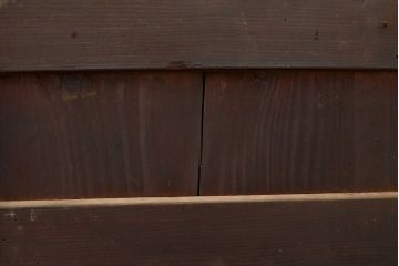 和製アンティーク　前面ヒノキ材・ケヤキ材　サイドボード(ローボード、テレビ台)(R-048508)