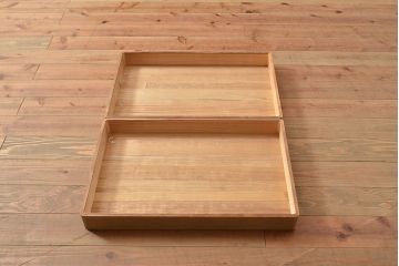 中古　国産　衣装盆付き　小物収納に便利!小引き出しが付いた総桐箪笥(着物箪笥、引き出し、和タンス、衣装箪笥、桐たんす)(R-048515)