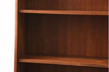ヴィンテージ家具　デンマーク製　チーク材　シンプルなデザインが取り入れやすいブックシェルフ(本棚、飾り棚、オープンラック、シェルフ、ビンテージ)(R-048519)
