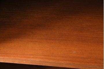 ヴィンテージ家具　デンマーク製　チーク材　シンプルなデザインが取り入れやすいブックシェルフ(本棚、飾り棚、オープンラック、シェルフ、ビンテージ)(R-048519)