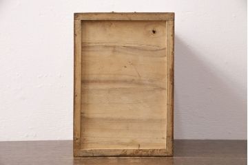 アンティーク家具　桐材　コンパクトなサイズが取り入れやすい小引き出し(小物収納、卓上収納、引き出し、チェスト)(R-048520)